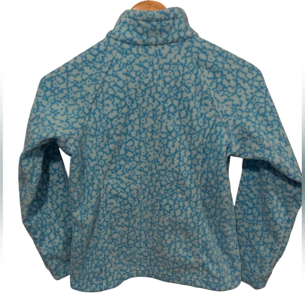 Columbia Kid's Patterned Fleece Jacket Size Medium 10/12 - Picture 2 of 11